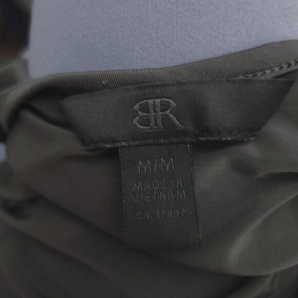 BANANA REPUBLIC Rare Silky Smooth Taupe V Neck Textured Cami - Picture 5 of 7